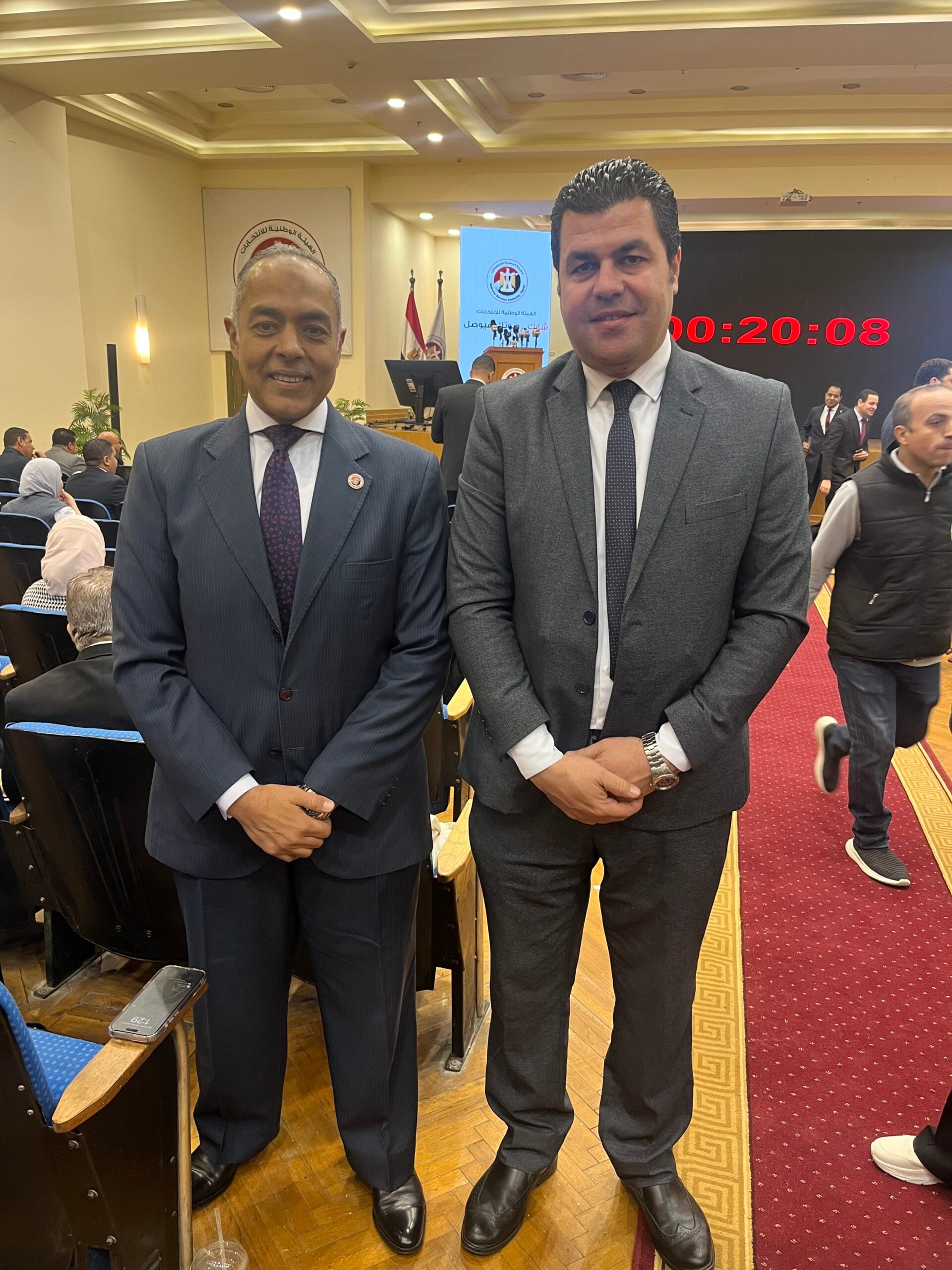 وفد من حزب حقوق الإنسان والمواطنة يشارك في فعاليات الندوة التثقيفية للهيئة الوطنية للانتخابات